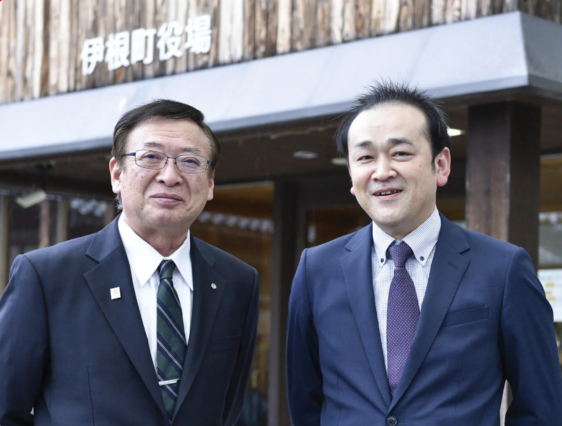 伊根町町長 吉本秀樹さんとデンソー 杉山幸一